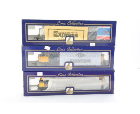 Model Railway Comprising Lima No. L205209 Diesel Locomotive Class 47 471, L204655 Locomotive Diesel Class 37425, 204714A8 Cla