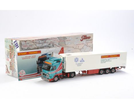 Tekno Model Truck Issue comprising 1/50 Volvo Reefer Semitrailer in the livery of Rynart Trading. Limited Edition. Looks to b