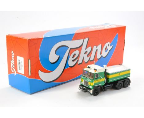 Tekno Diecast Model Truck comprising No. 71593 Mack F886SX in the livery of Chris Miller. Appears to be generally good in ori