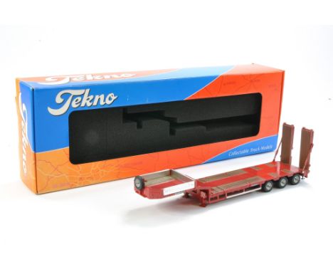 Tekno Diecast Model Truck comprising No. 55012 Goldhofer low-loader trailer. Appears to be generally good in original box.  L