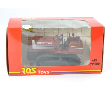 ROS 1/32 No. 506 Fiat 95-55 Crawler Tractor. Excellent with no obvious sign of fault (Exhaust inside box). 