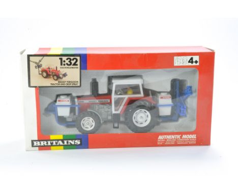 Britains no. 9615 Massey Ferguson 2680 Tractor and Crop Sprayer. Excellent in generally excellent box. 
