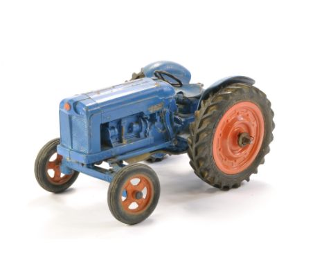Chad Valley vintage Fordson Major Tractor (Mechanical version). Fair and in need of restoration. 