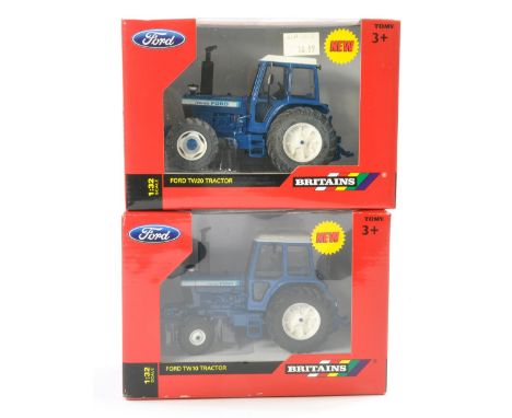 Britains 1/32 Ford TW20 and 10 Tractor issues. Both look to be excellent and secured in boxes. 