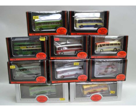 A SELECTION OF EXCLUSIVE FIRST EDITION BOXED COACHES, Ref. 12102, 12305, 20117, 13902, 12106, 12204, 12304, 11902, 12101 and 