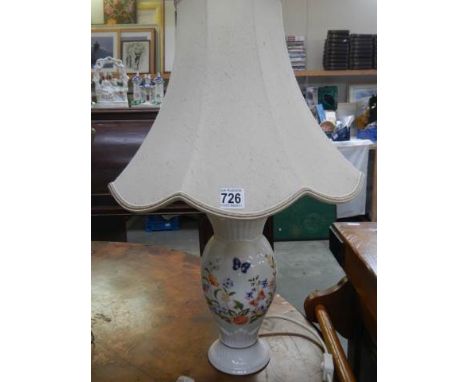 An Aynsley table lamp with shade.