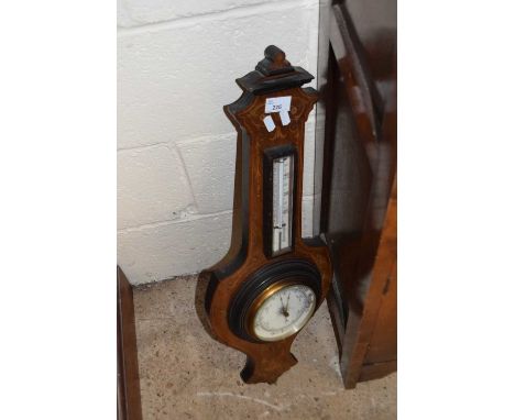 Late 19th Century combination barometer and thermometer