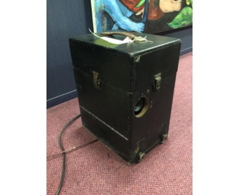 MINISTRY OF INFORMATION CINE PROJECTOR, along with reels and projector screen