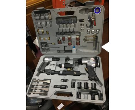 LOT OF CASED POWER TOOLS, including Dremel, Fuller, Dewalt, Ryobi and Mastercraft (5)