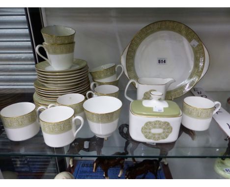 A ROYAL DOULTON SONNET PATTERN PART TEA AND COFFEE SERVICE