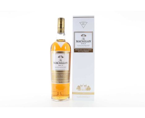 MACALLAN GOLD SPEYSIDE SINGLE MALT  40% ABV / 70cl  There are few distilleries in the world quite so revered as Macallan. Nes