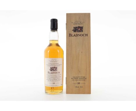 BLADNOCH 10 YEAR OLD FLORA & FAUNA LOWLAND SINGLE MALT 43% ABV / 70clBladnoch distillery, near Wigtown in Dumfries &amp; Gall