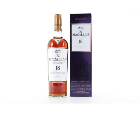 MACALLAN 1989 18 YEAR OLD SPEYSIDE SINGLE MALT  43% ABV / 70cl  There are few distilleries in the world quite so revered as M