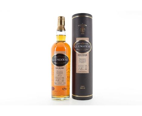 GLENGOYNE 12 YEAR OLD CASK STRENGTH HIGHLAND SINGLE MALT  57.2% ABV / 70cl  Founded in 1833, Glengoyne distillery, just to th