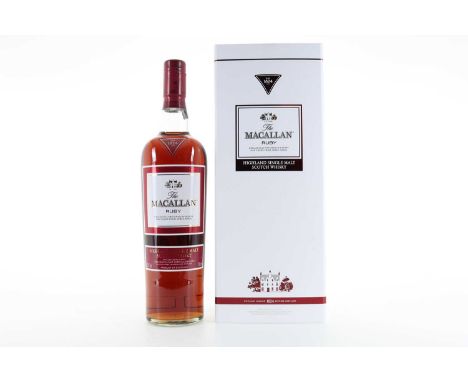 MACALLAN RUBY SPEYSIDE SINGLE MALT  43% ABV / 70cl  There are few distilleries in the world quite so revered as Macallan. Nes