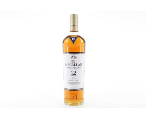 MACALLAN 12 YEAR OLD DOUBLE CASK SPEYSIDE SINGLE MALT  40% ABV / 70cl  There are few distilleries in the world quite so rever