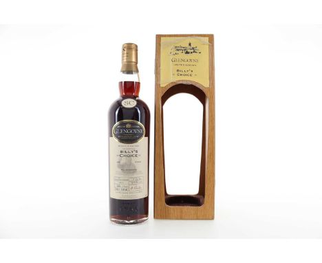 GLENGOYNE 1989 18 YEAR OLD SINGLE CASK #1202 BILLY'S CHOICE HIGHLAND SINGLE MALT  Distilled: 06/06/1989Bottled: 09/2007Mature