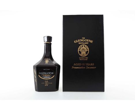 GLENGOYNE 10 YEAR OLD DECANTER HIGHLAND SINGLE MALT  40% ABV / 70cl  Founded in 1833, Glengoyne distillery, just to the north