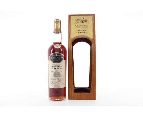 GLENGOYNE 1986 20 YEAR OLD SINGLE CASK #433 PETER'S CHOICE HIGHLAND SINGLE MALT  Distilled: 14/04/1986Bottled: 08/2006Matured