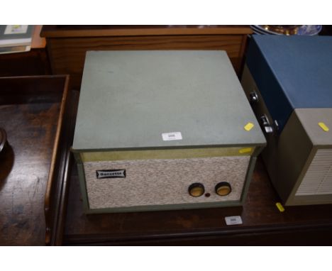 A Dansette record player, (sold as a collector's item)