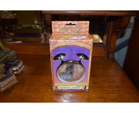 A Harry Potter alarm clock, in original box