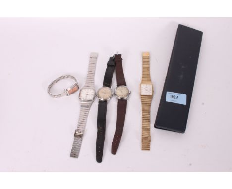 A collection of vintage watches to include Damira, Landi, Rotary, Rotary ladies watch, Avia etc ( see illustrations )