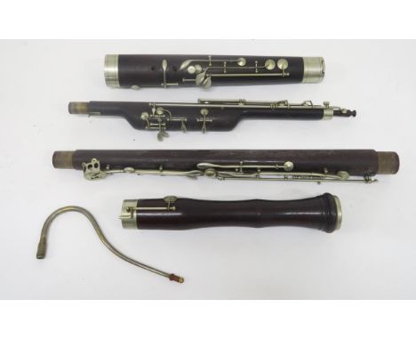 A Mahillon and Co bassoon stamped London, 310 Condition Report:Available upon request