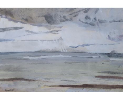 ALEXANDRA GARDNER (SCOTTISH b.1945) SEASCAPE Watercolour, signed lower left, 22 x 33cm Condition Report:Available upon reques