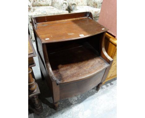    A Victorian Mahogany Commode Stool                                              