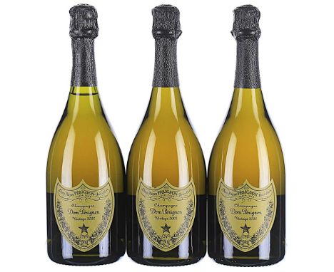 2002 Dom Perignon Presentation Boxes 3x75clLevel 1x1.5cm inverted.Packed individually and all sealed prior to inspection, 2 l