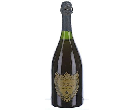 1966 Dom Perignon 1x75clLevel 2cm inverted, cracked foil, sign of old seepage.  This lot forms part of a private cellar which