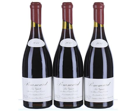 ß 2011 Domaine Leroy, Pommard, Les Vignots OWC 3x75cl IN BOND