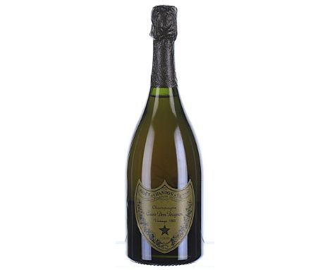 1985 Dom Perignon 1x75clLevel 2cm inverted.  This lot forms part of a private cellar which has been assembled over many years