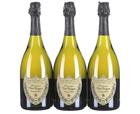 2004 Dom Perignon 3x75cl  This lot forms part of a private cellar which has been assembled over many years by a keen and avid