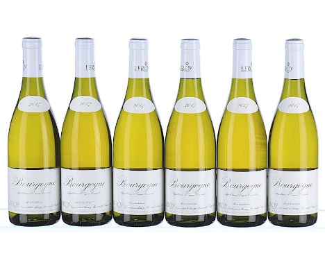 ß 2017 Maison Leroy, Bourgogne, Blanc  OCC 6x75cl IN BOND  Dreweatts are very strict about the provenance of wine we offer fo