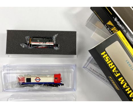 A Graham Farish N gauge originally boxed Class 08 Diesel Shunter 08800 Intercity, No 371005; a Graham Farish N gauge original