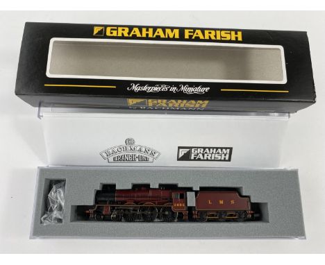A Graham Farish N gauge originally boxed Jubilee 5682 'Trafalgar' 4000 Gal Tender LMS Crimson 372-477 