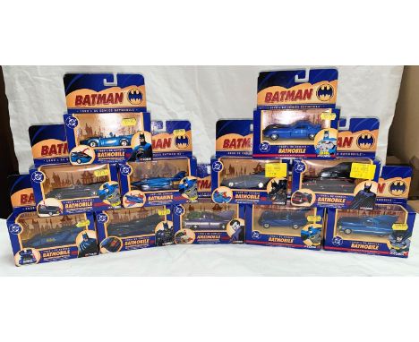 11 originally boxed corgi DC comics batman vehicles 