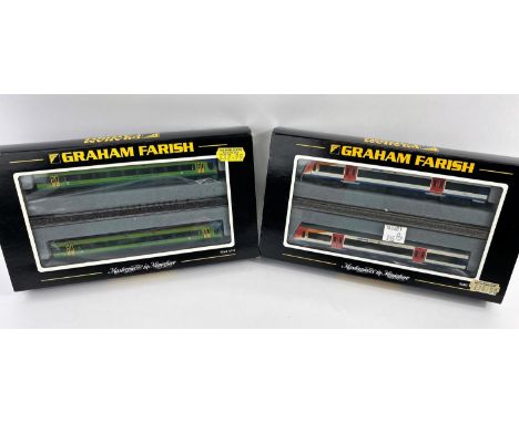 A Graham Farish N gauge originally boxed 170/40Turbostar 2 Car DMU Southwest Trains 371-427; a Graham Farish N gauge original