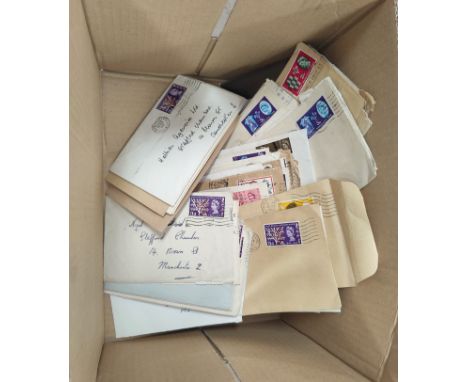 A slection of First Day covers and 1960's envelopes 