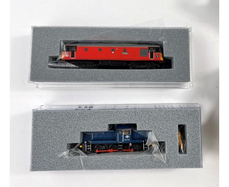 A Graham Farish N gauge originally boxed Class 14 Diesel 14029, No 372-952; a Graham Farish N gauge originally boxed Class 33