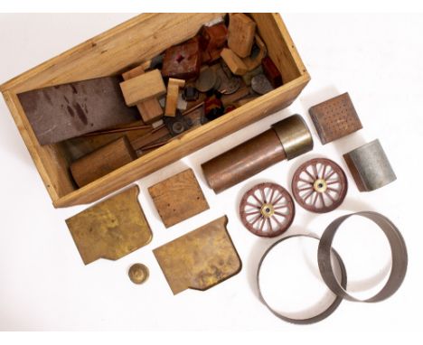 A GROUP OF VARIOUS CASTINGS FROM AN ALCHIN 1 1/2 INCH SCALE TRACTION ENGINE, some parts already made.