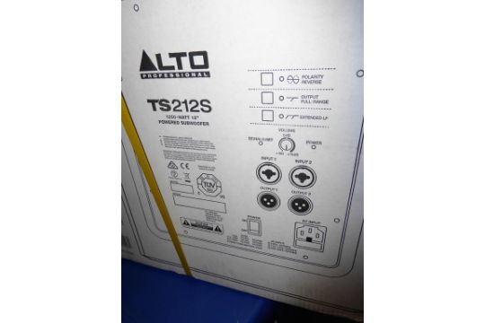 alto ts212s 12 powered subwoofer