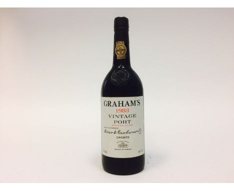 GRAHAM'S 1983 Vintage Port
Oporto, Portugal. 75cl, 20% volume