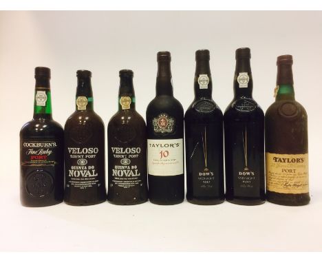 QUINTA do NOVAL Veloso Tawny Port (2)
Oporto, Portugal. 75cl, 20% volume 
TAYLOR'S 10 Year Old Tawny Port
Oporto, Portugal. 7