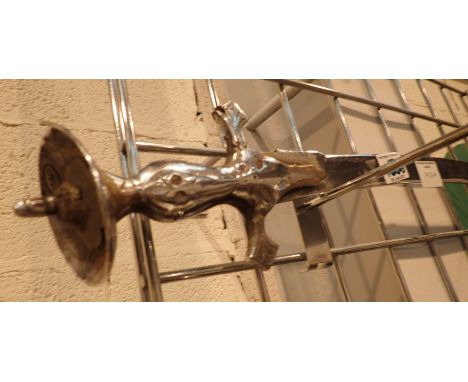 Antique Moorish curved sword ( item has been chromed ) 