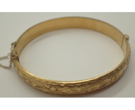 Vintage gold plated bangle 50 microns
