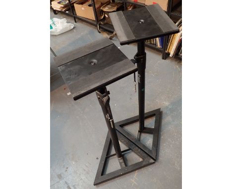 Pair of Adam Ball speaker stands