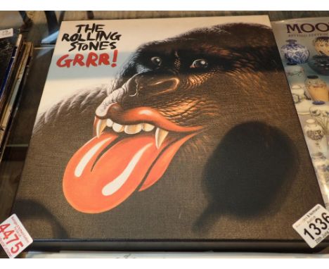 The Rolling Stones GRRR! Greatest Hits limited edition LP box set with fifty tracks spanning fifty years over five 12'' vinyl