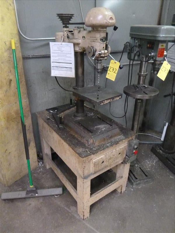 (tag no. 272) Beaver Bench Drill Press mod. 3700 ser. no. 5141